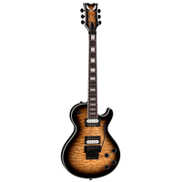 Электрогитара Dean TB Select Floyd QM Guitar, Ebony Fretboard, Quilt Maple Natural Black Burst