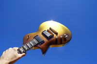 Электрогитара ESP LTD EC-1000 Gold Andromeda Left Handed 6-String Electric Guitar