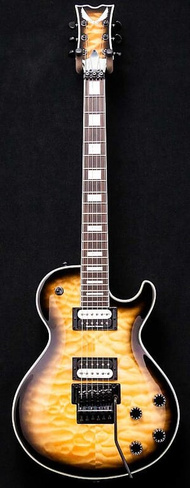 Электрогитара Dean Guitars Thoroughbred - Select - Quilt Maple - Floyd Rose - Natural Black Burst - #1 2023 - Gloss