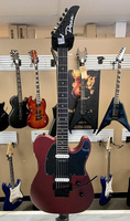 Электрогитара Dean NashVegas Select Floyd Electric Guitar Metallic Crimson Satin NV SEL F MRS