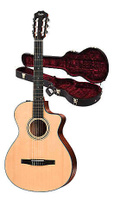 Акустическая гитара Taylor 300 Series 312ce-N Model Nylon String Grand Concert Cutaway Acoustic/Electric Guitar w/ Taylo