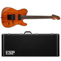 Электрогитара ESP LTD TE-1000 Evertune Koa Natural Gloss Electric Guitar + Hard Case
