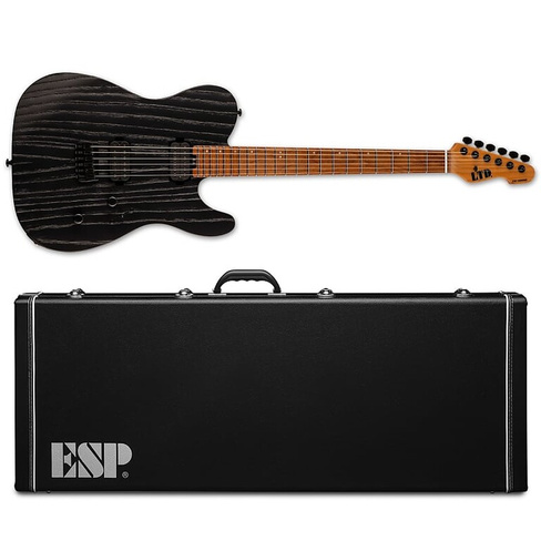 Электрогитара ESP LTD TE-1000 Black Blast Electric Guitar + ESP Hard Case TE1000 - BRAND NEW