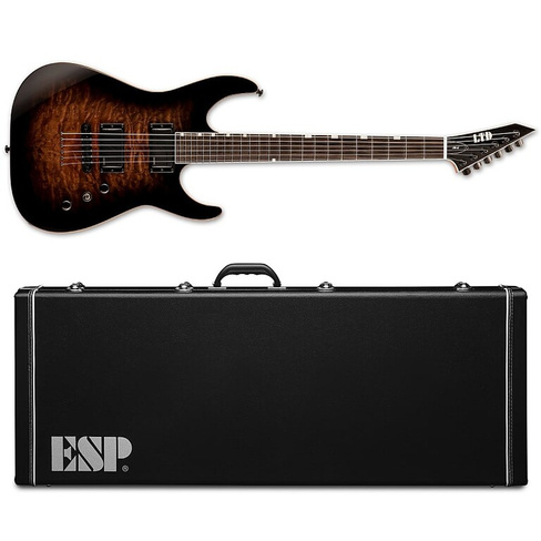 Электрогитара ESP LTD JM-II Josh Middleton Black Shadow Burst Electric Guitar + Hard Case JMII KOREA! + FREE ESP LEATHER