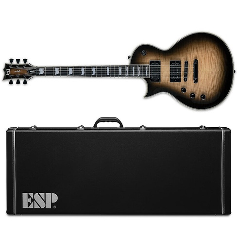 Электрогитара ESP LTD EC-1000T LH Black Natural Burst Left-Handed Electric Guitar + Hardshell Case