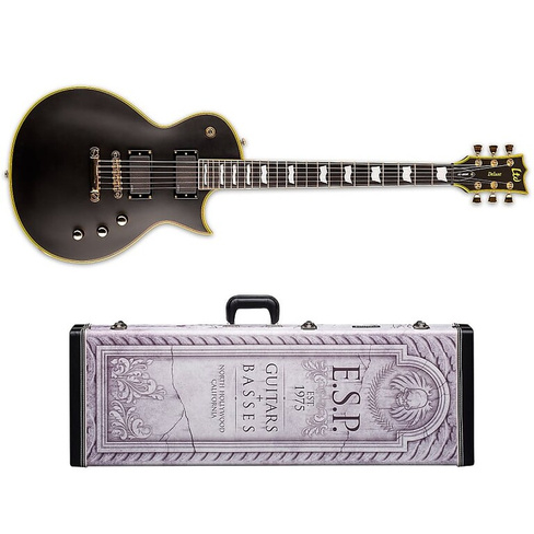 Электрогитара ESP LTD EC-1000 Vintage Black VB Electric Guitar + ESP Tombstone Case