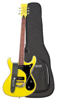 Электрогитара Eastwood Sidejack Baritone 20th LTD DLX Bound Solid Basswood Body Set Maple Neck 6-String Electric Guitar