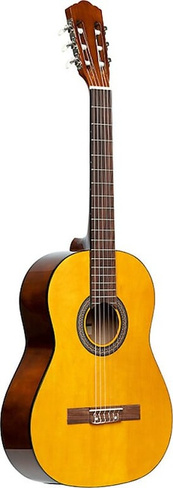 Акустическая гитара 4/4 classical guitar with linden top, natural colour