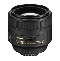 Объектив Nikon AF-S Nikkor 85mm f/1.8G, черный