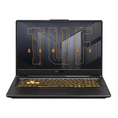 Игровой ноутбук Asus TUF Gaming A17 2023 17.3", 16Гб/1Тб, R7-7735HS, RTX 4050, черный, английская раскладка