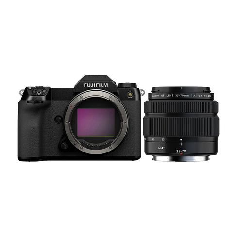 Фотоаппарат Fujifilm GFX 50S II Body + GF 35-70mm f/4.5-5.6 WR, черный