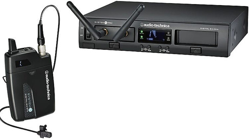 Беспроводная петличная микрофонная система Audio-Technica ATW-1101/L System 10 Digital Wireless Lavalier Microphone Syst