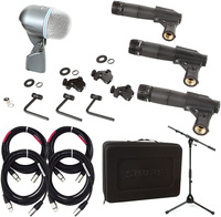 Микрофон Shure DMK57-52 Drum Microphone Kit with Stand and Cables Package