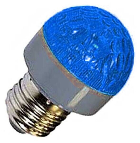 Лампа светодиодная 0.6W R42 E27 - синий