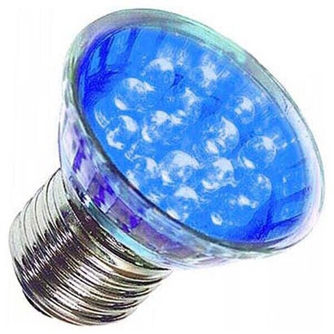 Лампа светодиодная 1W R50 E27 - синий