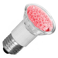 Лампа светодиодная 2.1W R50 E27 - красный