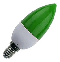 Лампа светодиодная 2,6W R37 E14 - зеленый