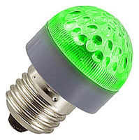 Лампа светодиодная 0.6W R35 E27 - зеленый