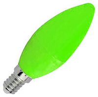 Лампа светодиодная 6W R37 E14 - зеленый