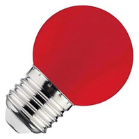 Лампа светодиодная 1W R45 E27 - красный