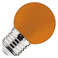 Лампа светодиодная 1W R45 E27 - оранжевый