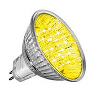 Лампа светодиодная 1W 12V R50 GU5.3 - желтый