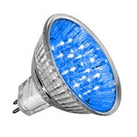 Лампа светодиодная 1W 12V R50 GU5.3 - синий