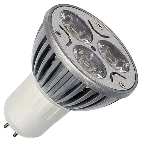 Лампа светодиодная 3W R50 GU5.3 - Зеленая