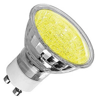 Лампа светодиодная 0.9W R50 GU10 - желтый