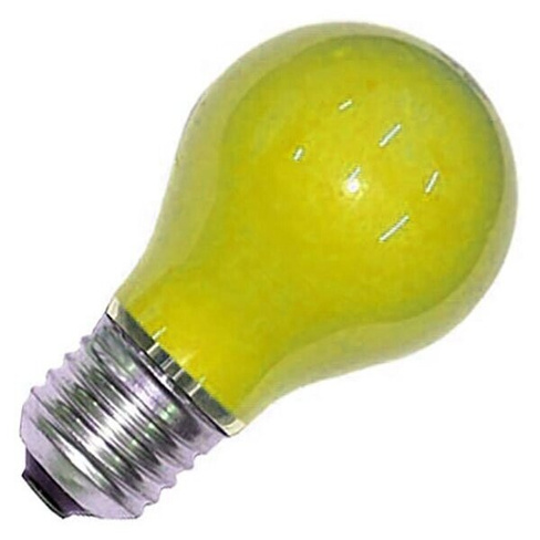 Лампа накаливания обычная 25W R55 Е27, Желтая