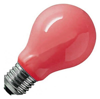 Лампа накаливания обычная 25W R60 Е27, Красная