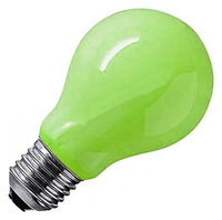 Лампа накаливания обычная 25W R60 Е27, Зеленая