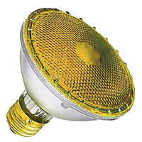Лампа накаливания галогенная 75W R95 30G Е27 - желтый