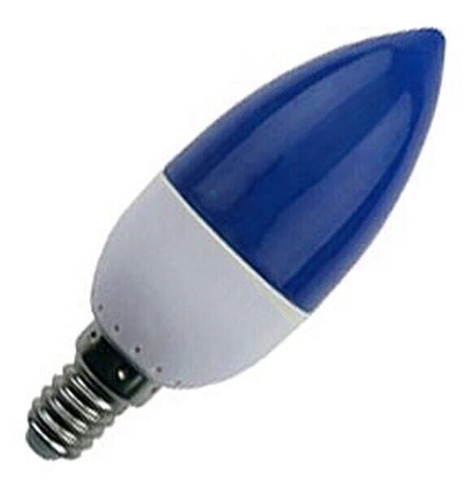 Лампа светодиодная 2W R37 E14 - цвет на выбор синий