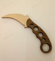 Сувенир нож деревянный №3 керамбит NNM