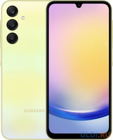 Смартфон Samsung SM-A256E Galaxy A25 128Gb 6Gb желтый моноблок 3G 4G 2Sim 6.5" 1080x2340 Android 14 50Mpix 802.11 a/b/g/
