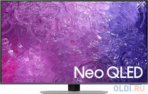 Телевизор QLED Samsung 50" QE50QN90CAUXCE Series 9 серебристый 4K Ultra HD 120Hz DVB-T2 DVB-C DVB-S2 USB WiFi Smart TV (
