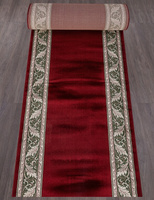 Кремлевская ковровая дорожка D040 - RED-GREEN - коллекция COLIZEY