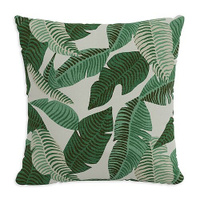 Подушка для улицы из банановой пальмы, 18 x 18 дюймов Sparrow & Wren, цвет Green