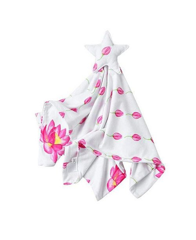 Плюшевое защитное одеяло унисекс – для малышей и маленьких детей Malabar Baby, цвет Pink