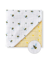 4-слойное всесезонное уютное одеяло унисекс Malabar Baby, цвет Yellow