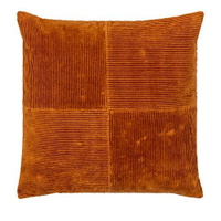 Декоративная подушка из вельвета, 20 x 20 дюймов Surya, цвет Orange