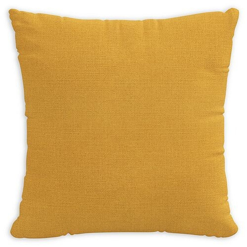 Пуховая подушка из льна, 20 x 20 дюймов Sparrow & Wren, цвет Yellow