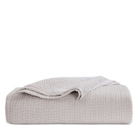 Домашнее стеганое бархатное одеяло, полное/королева Donna Karan, цвет Silver