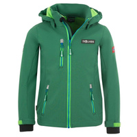 Куртка Trollkids Preikestolen, темно-зеленый/светло-зеленый