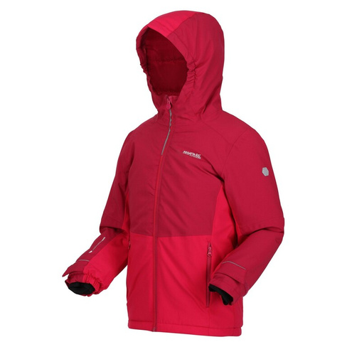 Куртка детская походная Regatta Junior Highton III, красно-розовый