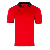 Рубашка-поло в спортивном стиле Izas Homem Zhao с коротким рукавом, красный