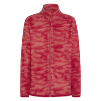 Куртка флисовая Chiemsee с узором по всей поверхности, розовый