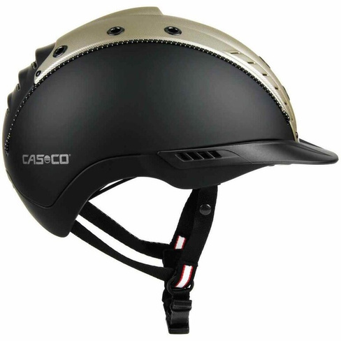 Шлем Casco Mistrall-2 Edition для верховой езды, черный / оливково-зеленый