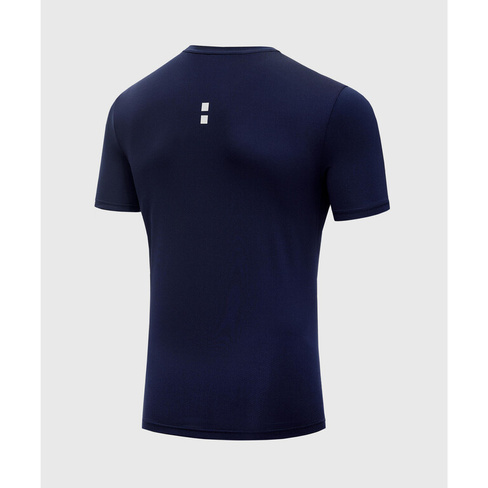 Мужская футболка для тенниса/падель-тенниса, темно-синяя NORDICDOTS, темно-синий